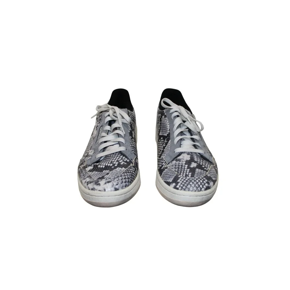 Adidas Continental 80 Shoes Mens 13 Grey Snakeskin Excellent EH0169 Low Top